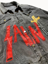Load image into Gallery viewer, 1/1 Classic Ash Black Washed Denim Jacket
