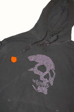 Load image into Gallery viewer, 1/1 Faded Charcoal Dooms Day Hoodie
