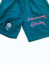 Load image into Gallery viewer, HRC Dark Teal Sweat Shorts
