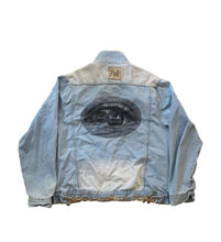 Load image into Gallery viewer, Distressed &amp; Conditioned Trauma Metal Denim Jacket
