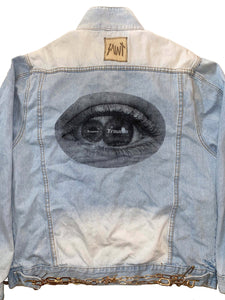 Distressed & Conditioned Trauma Metal Denim Jacket