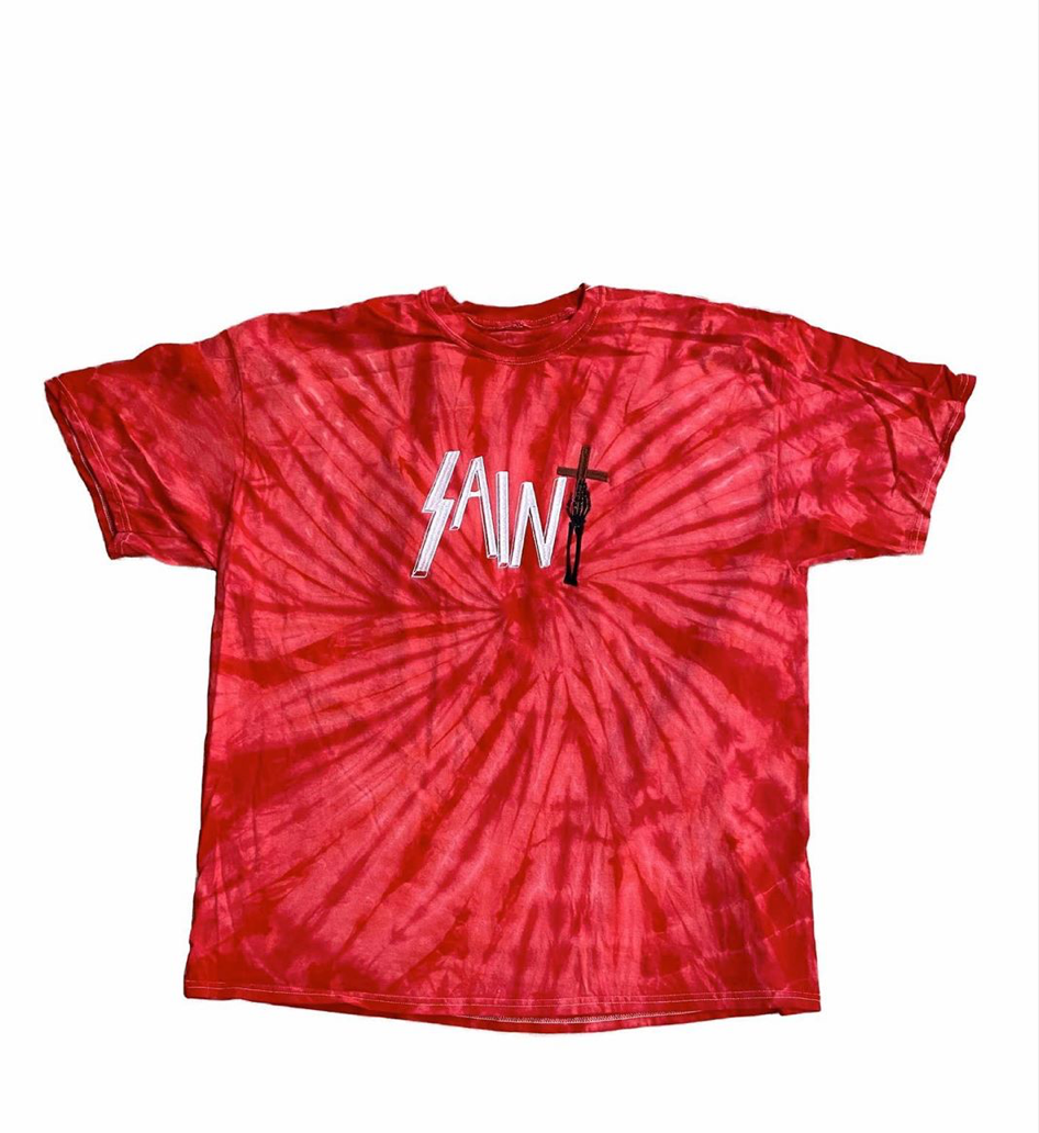 Faded Cherry Skull Logo Tie-Dye Tee